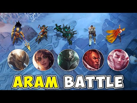 WHEN THE FOR FUN SQUAD GOES FULL TRY HARD IN ARAM! (TOO MUCH FUN)