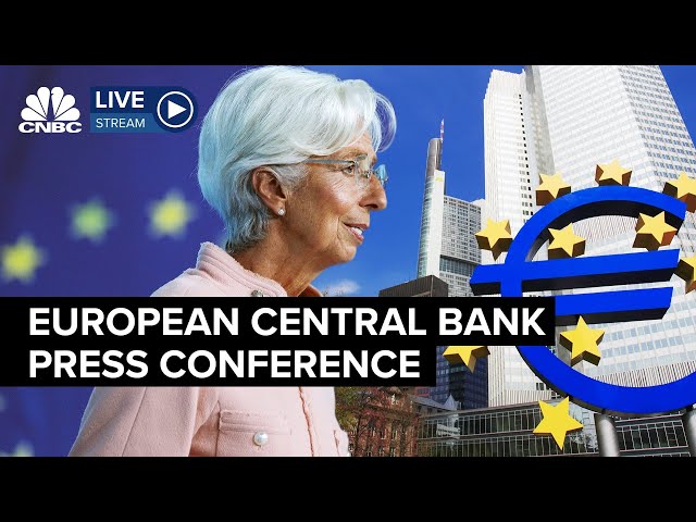 European Central Bank holds interest rates, hints at cut ahead