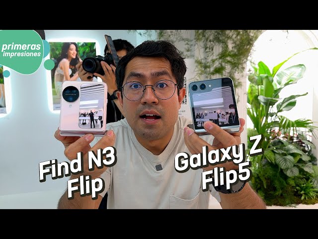 Samsung Galaxy Z Flip5 vs OPPO Find N3 Flip | Primeras impresiones