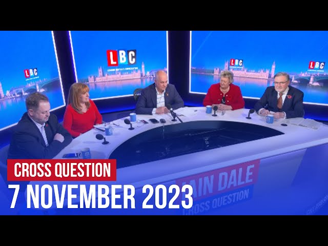 Iain Dale hosts Cross Question 7/11 | Watch again