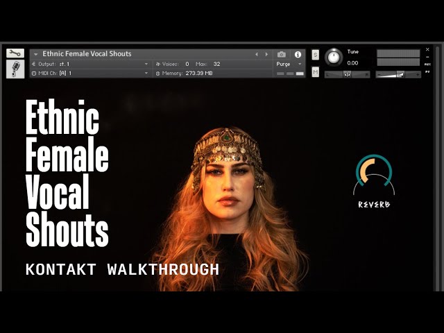 WALKTHROUGH | Ethnic Female Vocal Shouts | Acapella SAMPLE PACK and KONTAKT INSTRUMENT