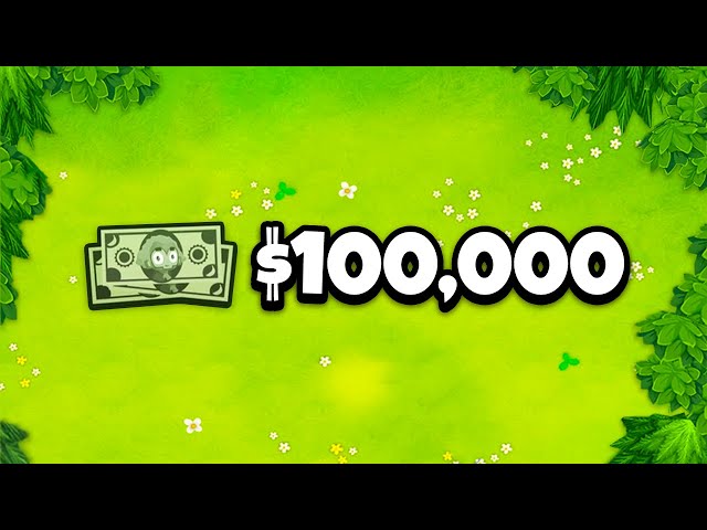 $100,000 Monkey Money ONLY Challenge! (BTD 6)
