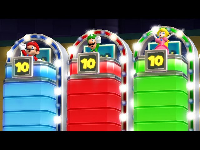 Mario Party 9 - Master Difficulty - Mario vs Luigi vs Peach vs Wario