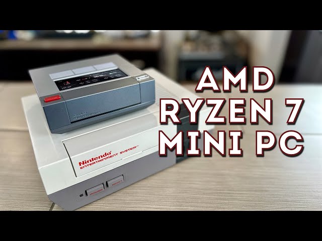 This NES inspired Ryzen 7 Mini-PC is FAST (and $440)