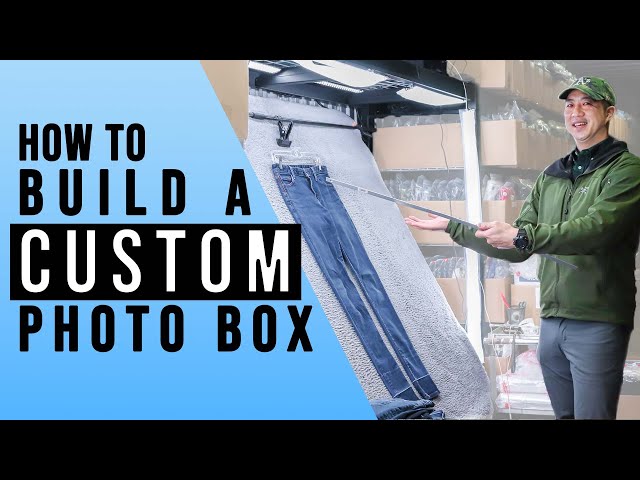 How to Build a Custom Photo Box for eBay Photography