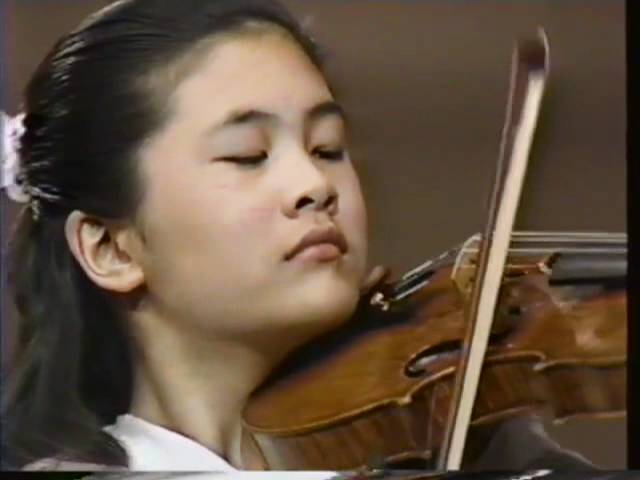 Jennifer Koh with Chicago Symphony, 11 years old