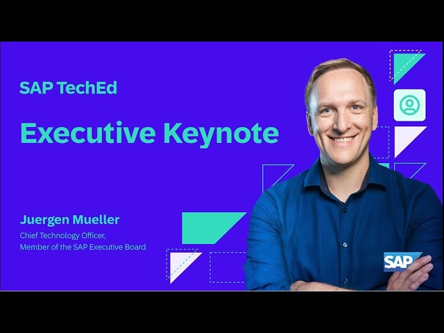 LIVE: Executive Keynote with Juergen Mueller | SAP TechEd in 2023