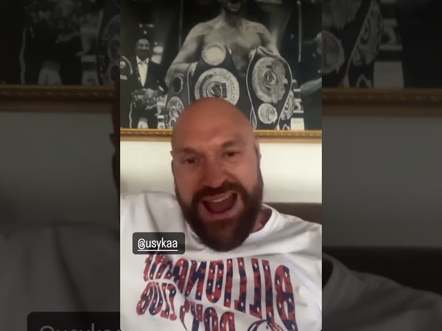 "YOU PIECE OF SH*T!" - TYSON FURY LAUNCHES VERBAL ASSAULT ON OLEKSANDR USYK 🤬