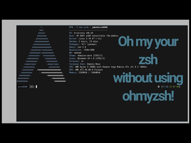 custom zsh - install ohmyzsh plugins and themes without installing ohmyzsh [turotrial]