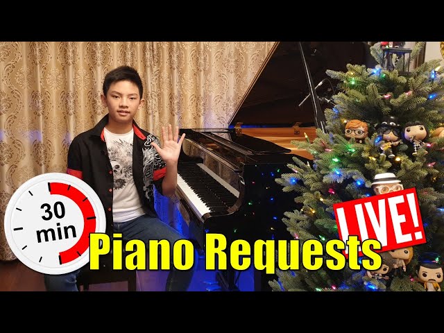 Saturday 30 Minute Live Piano Requests - Live Chat Livestream!