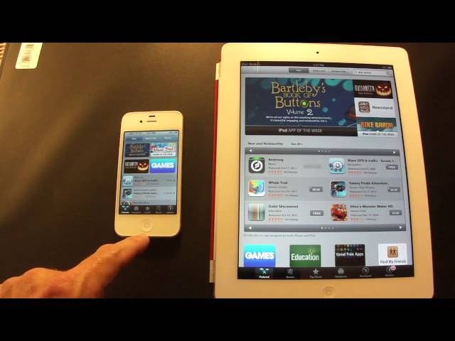 iPhone 4S, iPad 2'ye karşı