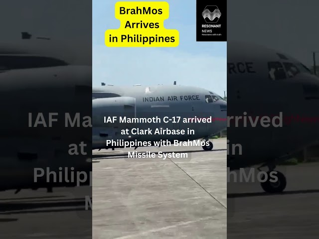 Indian BrahMos arrives in Philippines, Via C-17