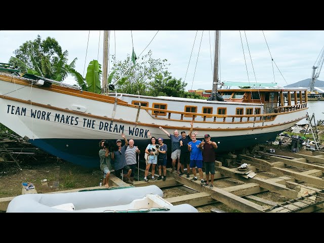 Prepping for the Plunge: Anti-fouling & Boat Transport Starts! — Sailing Yabá 201