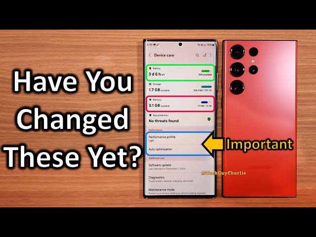 Make These Important Changes On Your Samsung Galaxy