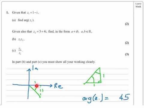 FP1 - Jan 2012 - Edexcel Further Pure Mathematics