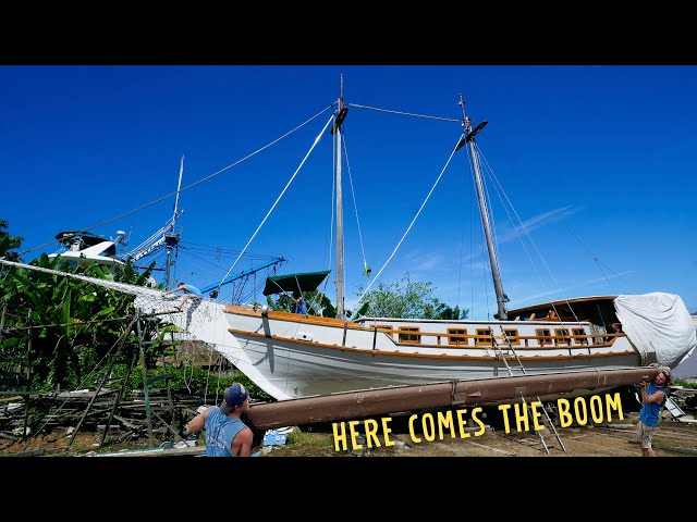 Hoist the Nets! Transforming our rescued SHIP into a Pirate's Dream! — Sailing Yabá 197