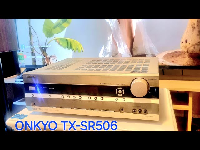 ONKYO AV RECEIVER TX-SR506 0798775998 #onkyo #stereo #amply #dakenh