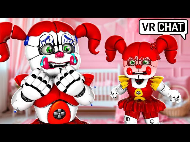 Sugar IS MAD at Circus Baby in VRChat
