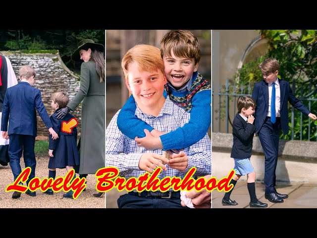 Prince George 'Heart Melting' Moments For Prince Louis During Royal Celebrations! SO SWEET