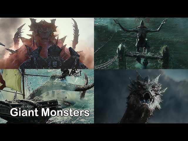 [EPIC] giant monsters movie scenes of all time