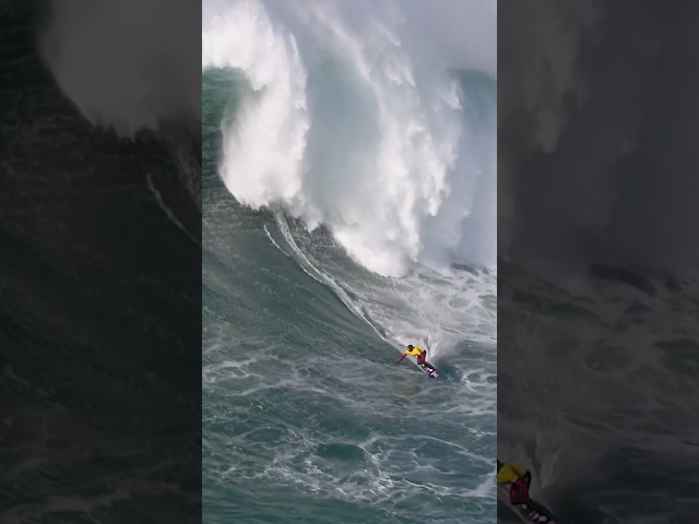 Ever wondered what a ride at Nazare looks like? 👀