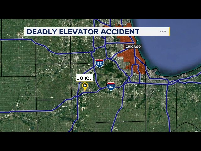 Man dies after falling into elevator shaft in Joliet