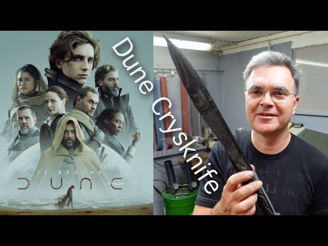 Dune Crysknife, Part 1 | Replica of the Fremen knife from the motion picture by Denis Villeneuve '21