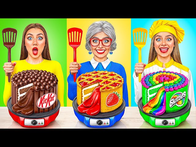 Me vs Grandma Cooking Challenge | Tasty Kitchen Recipes by Multi DO Challenge