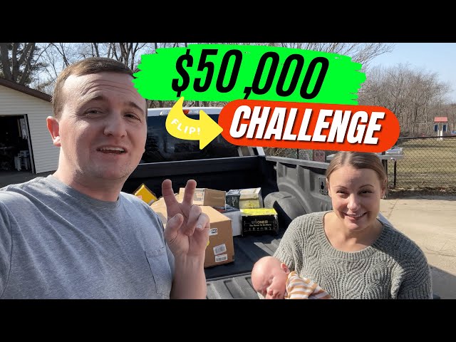 $50,000 Reselling Challenge - Watch us flip to $50K!