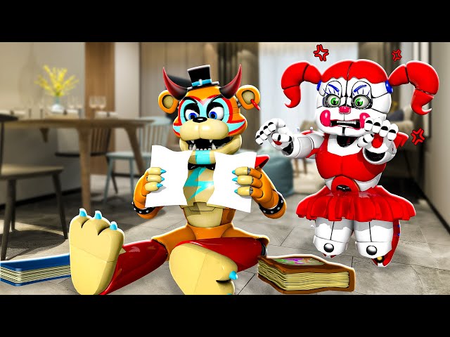 Circus Baby ADOPTS BABY Glamrock Freddy?! in VRChat