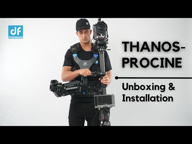 THANOS-PROCINE 35kg Payload Steadycam Support System Unboxing & Installation