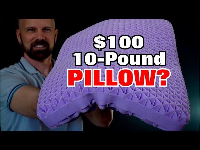 Purple Pillow Review: A 10-Pound $100 Pillow?
