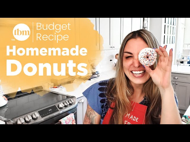 Easy Homemade Donuts | No Yeast, Quick, Affordable Recipe