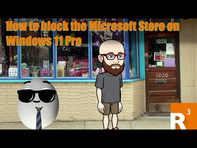 How to block the Microsoft Store on Windows 11 Pro