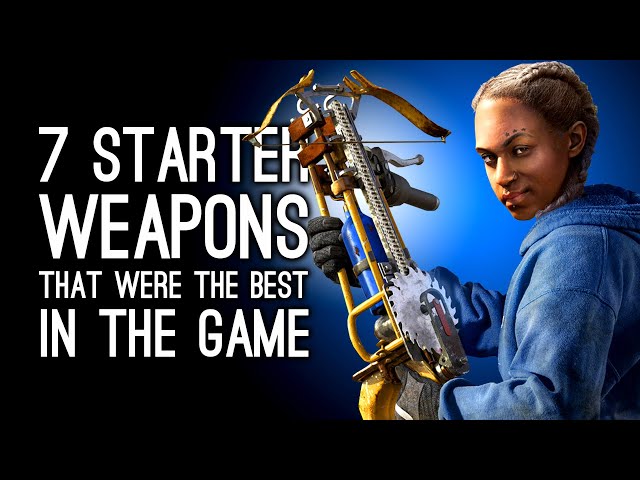 7 Starter Weapons That Were the Best Weapon in the Game: Commenter Edition PART 2