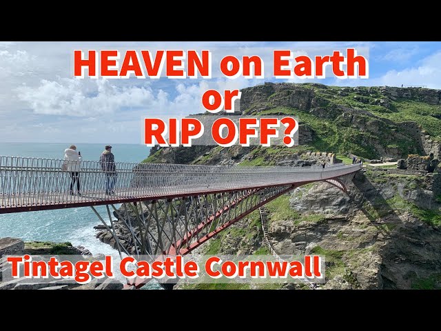 A TRIP to ‘RIP OFF’ RUINS - Is it worth visiting TINTAGEL Castle CORNWALL? An honest review