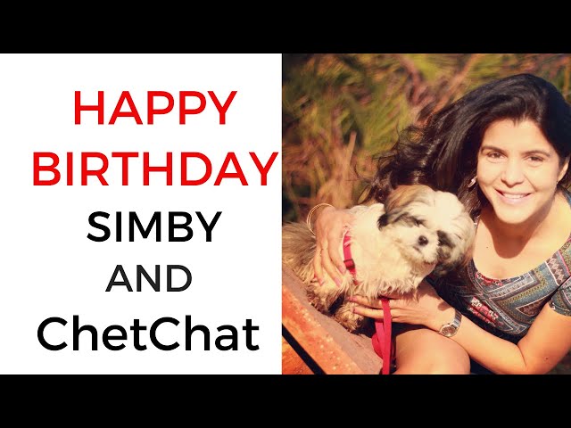 Happy Birthday to Simby and ChetChat #Shorts