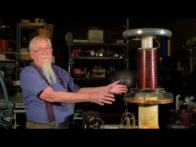 Big Sparks from a Tesla Coil!