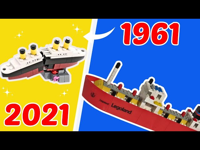 100 Years Of LEGO Boats Tested! Which One Sinks First?
