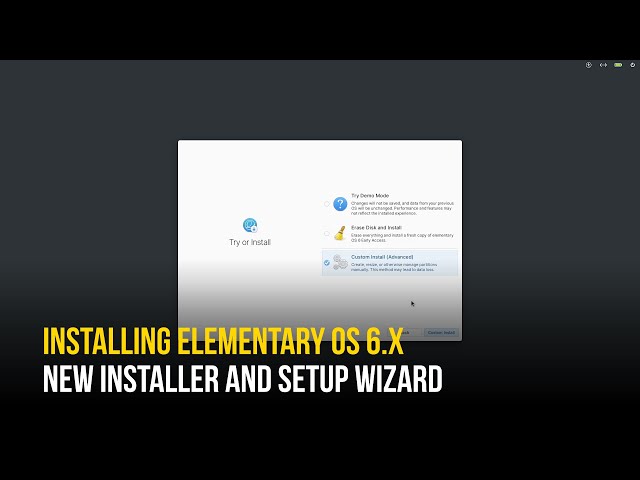 Install Elementary OS 6 | The Brand New Odin's Installer and First Time Setup Wizard