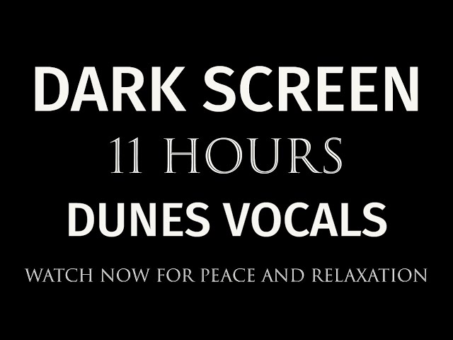 11 Hours of Enchanting Middle Eastern Female Vocals | Peace and Relaxation | Black Screen