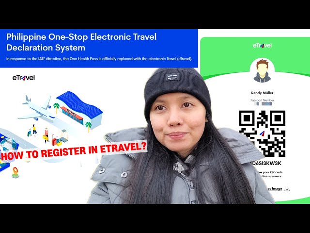 HOW TO REGISTER IN E-TRAVEL?