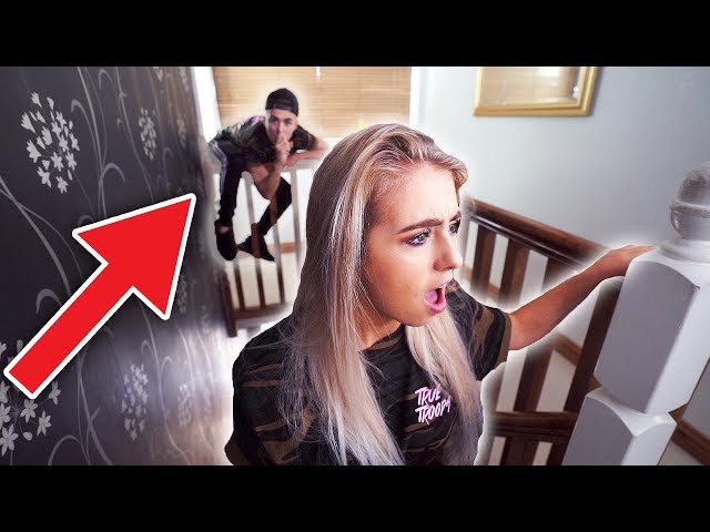 HIDE AND SEEK WITH MY FAMILY!! (In Jake Mitchell's HOUSE!)
