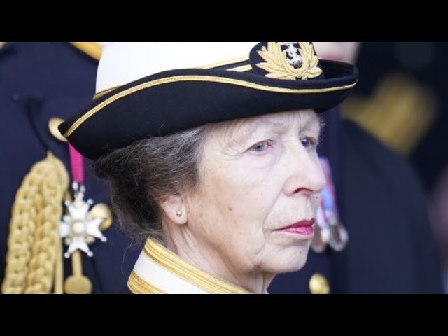 How Princess Anne Made History In The Queen's Funeral Procession