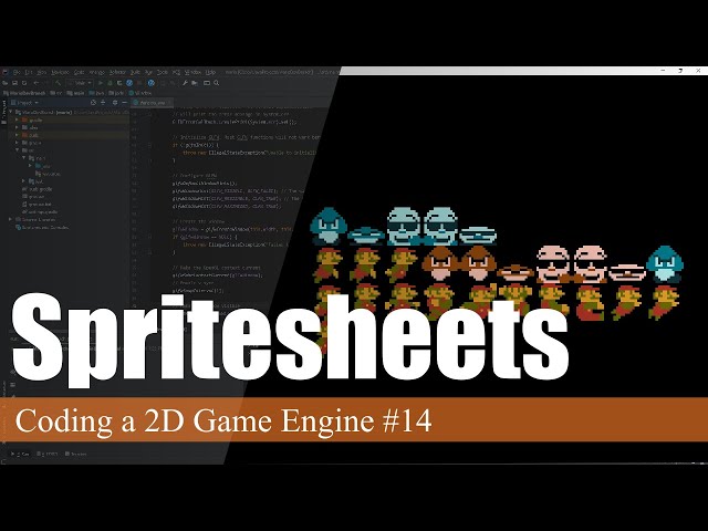 Spritesheets | Coding a 2D Game Engine in Java #14