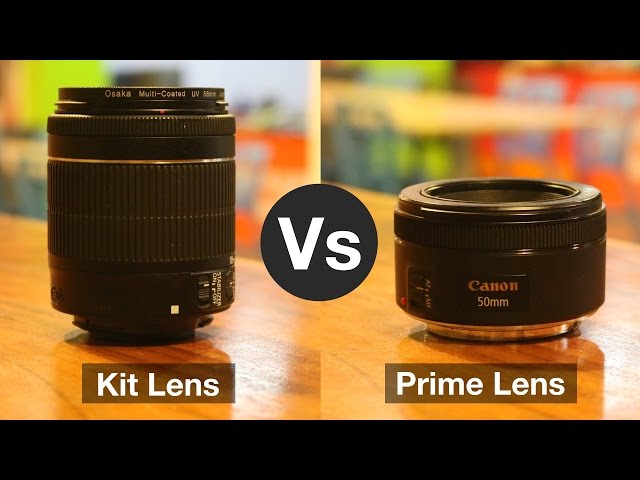 Kit Lens vs Prime Lens: Which One To Use and When?