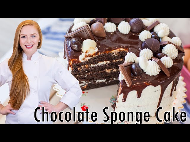 The Ultimate Chocolate Sponge Cake Recipe!! Perfect for Cakes & Cupcakes!! 'Back to Cake Basics'