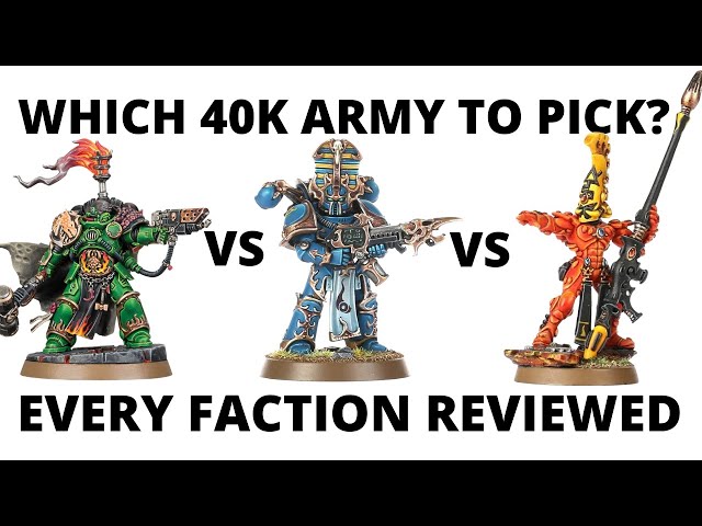 Which Army to Play in Warhammer 40K 10th Edition? Every Army Reviewed!