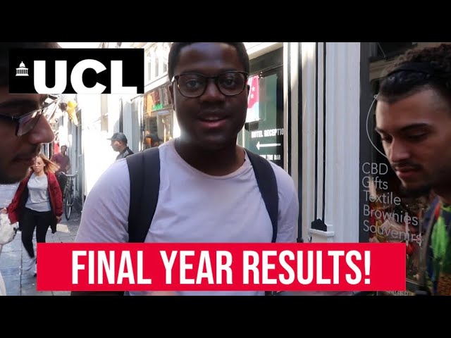 OPENING MY @UCLTV UNDERGRAD DEGREE RESULTS