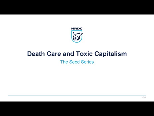 Seed Series Webinar 4: Death Care and Toxic Capitalism
